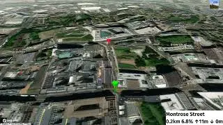 Montrose Street / UCI Cycling World Championships - Road 2023 Stage 4 -  : Glasgow to Glasgow (Augu