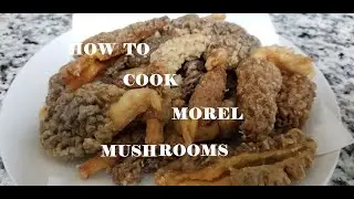 MOREL MUSHROOM CLEANING AND COOKING Recipe