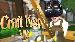 Craft Keep VR Gameplay - Crafting, Brewing, and Forging! - Let's Play Craft Keep VR