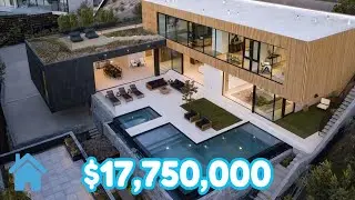 Inside this $17,750,00 Modern Beverly Hills Mansion