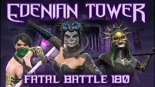 MK Mobile: Fatal Edenian Tower 180 1st vs 2nd Run