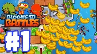 SO MUCH MONEY SO QUICKLY! | Bloons TD Battles Gameplay Walkthrough Part 1