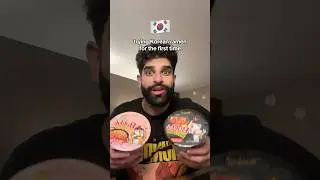 trying VIRAL KOREAN BULDAK RAMEN for the first time 🇰🇷
