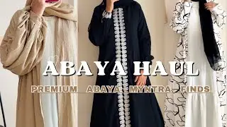 Imported Abaya | Best quality abaya haul | Eid abaya #dubaiabaya #myntrabesthaul #tabassumbenoor