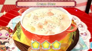 Cooking mama cuisine recipe #119 NO COMMENTARY// cream stew 