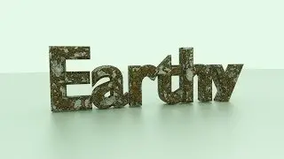 Blender 3D Text Tutorial (Dirt Text)