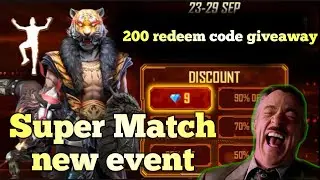 Super Match Free Fire| Free Fire New Event| Ff New Event| Super Match Event Free Fire|