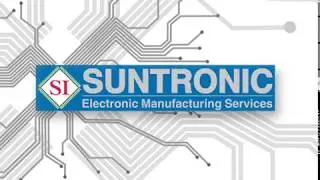 Suntronic Logo with Graphics - Electronics Manufacturing Services