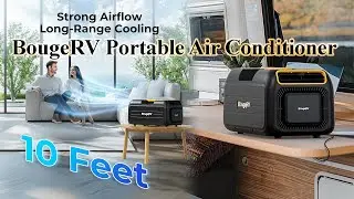 BougeRV Portable Air Conditioner &ndash; 3500 BTU Tent AC for Camping & Van Life/ Amazon Smart Buy