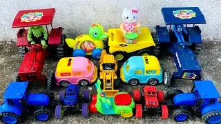 बच्चों Aaj to mini tector के wheel गुम हो गये thar gadi से ढूंढा  !! Golu Toys