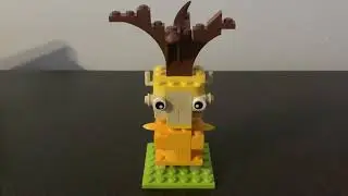My first custom Lego brick heads (not meant to be an existing character)