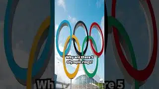 Why does the Olympic logo have 5 rings?