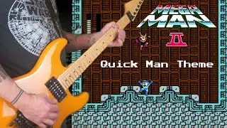 Mega Man 2 - Quick Man Stage - Electric Guitar Rock Metal COVER
