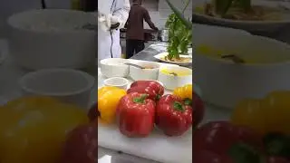 simple food presentation