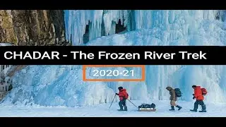 Chadar || the frozen river trek || lets camp ||
