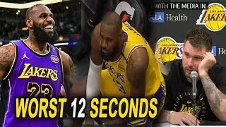 Ito ang sinabi ni Lebron sa pagkatalo vs Chicago Bulls | Worst 12 seconds sa career ni Lebron