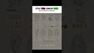 How to Choose Best Earrings for Every Hairstyle-Ponytail, Bun, Curly, Long Hair Styling Guide #ootd