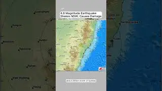 4.8 Magnitude Earthquake Shakes NSW, Causes Damage 🚨 / 23.08.2024 #breakingnews #australia