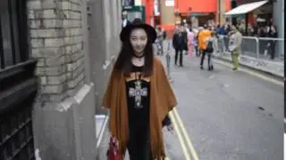 Song Yixuan at London Fashion Week (ss16)