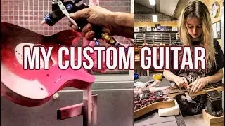 The 'Making Of' my custom/signature 7-string guitar