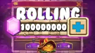 Castle Clash Rolling 10 Million GEMS on ccroller (Stats)