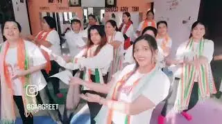 Sandete aate hai song 26 january ##reet  yoga classes 