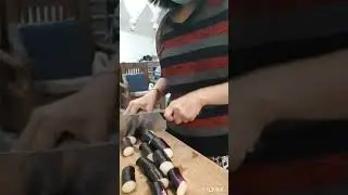 😱🍆How to Cut Best Unique Long Eggplant Hack|🤪🔥Best Oddly Satisfying #shorts #ytshorts #viral #asmr