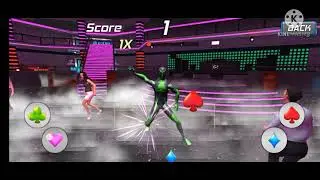 rope frog ninja in dance club  jaguar 🐆gaming army