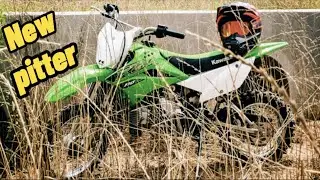 First Ride On New 2022 klx 110 Best *Pit Bike*