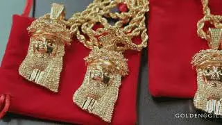 XL JESUS PIECE - GOLDEN GILT