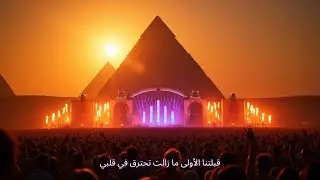 First Kiss | Arabic Techno Fusion | Neon AI Beats