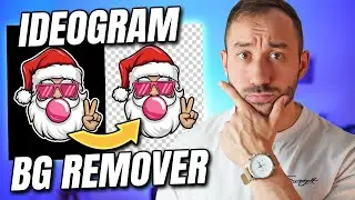 Trying Ideograms NEW UNLIMITED Background Remover!