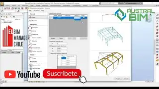 BIM1D Robot Structural Analysis  ASISTENTE NAVE INDUSTRIAL Jaime Guzman Delgado El BIM Manager Chile