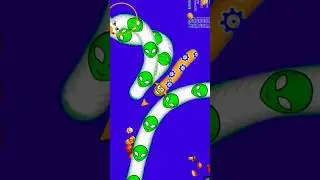 WORMS ZONE.IO MAGIC GAMEPLAY 🐍 #666 #shorts #wormszone