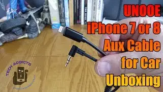 Кабель UNOOE Aux для распаковки iPhone 7 или 8 в машине