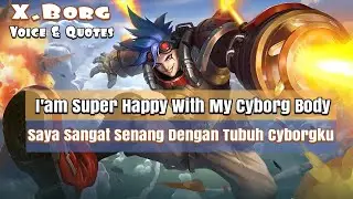 X Borg Voice and Quotes Mobile Legends dan Artinya