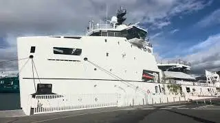 Billionaire Graham Harts U81  $100m 81m support ship for his even larger super yacht