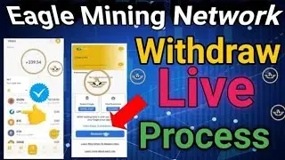 Eagle Mining Network Withdraw Live Prosess|How to withdraw Eagle Coin|Eagle network new update||