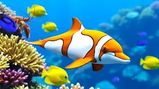 FX Deepsea Relaxation 4K &ndash; Calming Ocean Sounds & Tropical Fish for Meditation and Stress Relief 🐚💤