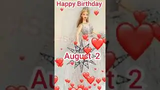 2 August Happy Birthday Status | HBD | Birthday Song | Birthday Wishes | Birthday Card(1)