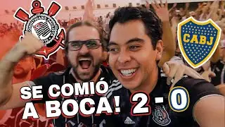 As&iacute; se vive un partido de Libertadores | Corinthians🇧🇷 Boca🇦🇷