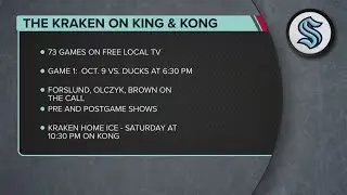 73 Seattle Kraken games will be free on KING and KONG