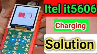Itel it5606 Charging Problem Solution || All Keypad Mobile Phone Charging Pin Change | Charging Jack