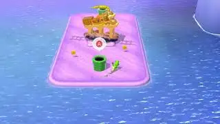 Super Mario 3D world (Switch) - how to get to the gold train in world 5