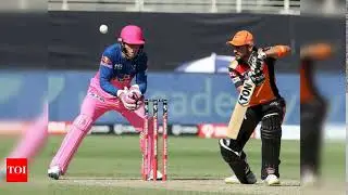SRH vs RR Live Score: Manish Pandey falls after a gritty fifty | Cricket News - Times of India