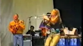 Saskia Laroo and David Murray and Hans Dulfer  with the Jungle Warriors 1999