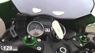 Kawasaki ZZR1400 0-180mph Straight Line Run | Motorcyclenews.com