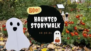 Haunted StoryWalk&reg; at the Livonia Public Library