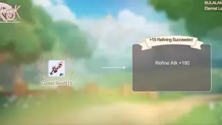 RAGNAROK MOBILE ETERNAL LOVE: Refining Cursed Sword/ no safe refine/ start to finish/ Uncut