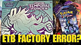 POKEMON TEMPORAL FORCE ETB ERROR BOX